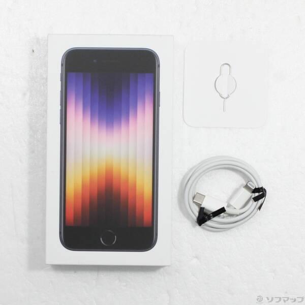 〔中古〕Apple(アップル) iPhone SE 第3世代 64GB ミッドナイト MMYC3J／A SIMフリー〔198-ud〕 |  | 04