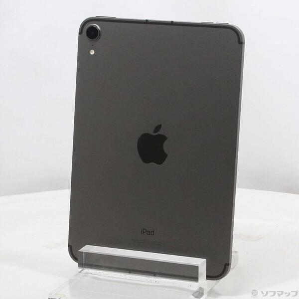 〔中古〕NTTドコモ iPad mini 第6世代 64GB スペースグレイ MK893J／A docomoロック解除SIMフリー〔269-ud〕 | 
