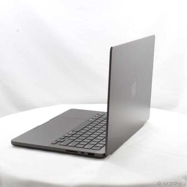 〔中古〕MacBook Pro 14.2-inch Late-2023 MRX33J／A Apple M3 Pro 11コアCPU_14コアGPU 18GB SSD512GB スペースブラック 〔macOS v26.3.2〕〔198-ud〕 |  | 01