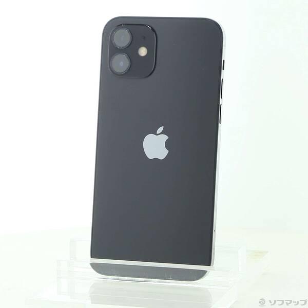 〔中古〕Apple(アップル) iPhone12 64GB ブラック MGHN3J／A SIMフリー〔258-ud〕 | 