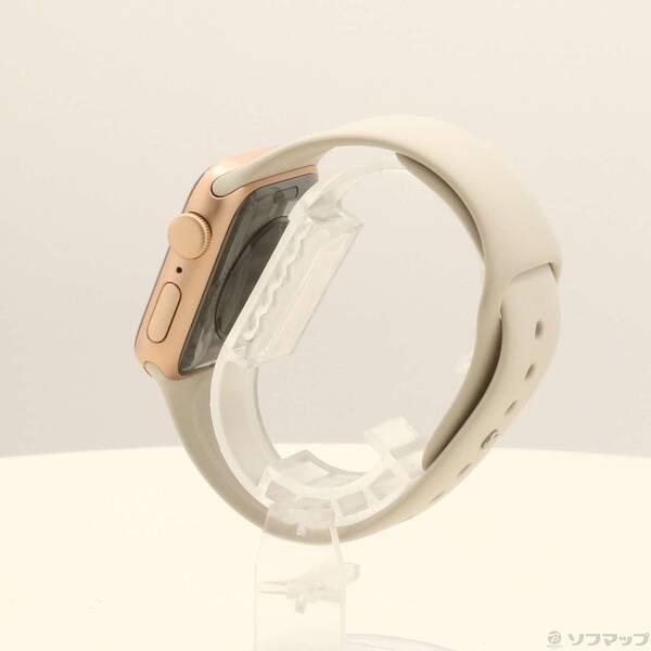 〔中古〕Apple(アップル) Apple Watch SE 第1世代 GPS 40mm ゴールドアルミニウムケース スターライトスポーツバンド〔258-ud〕 |  | 01