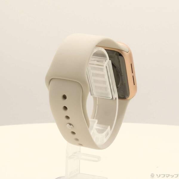 〔中古〕Apple(アップル) Apple Watch SE 第1世代 GPS 40mm ゴールドアルミニウムケース スターライトスポーツバンド〔258-ud〕 |  | 02