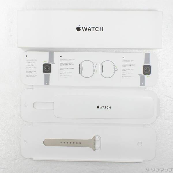 〔中古〕Apple(アップル) Apple Watch SE 第1世代 GPS 40mm ゴールドアルミニウムケース スターライトスポーツバンド〔258-ud〕 |  | 04
