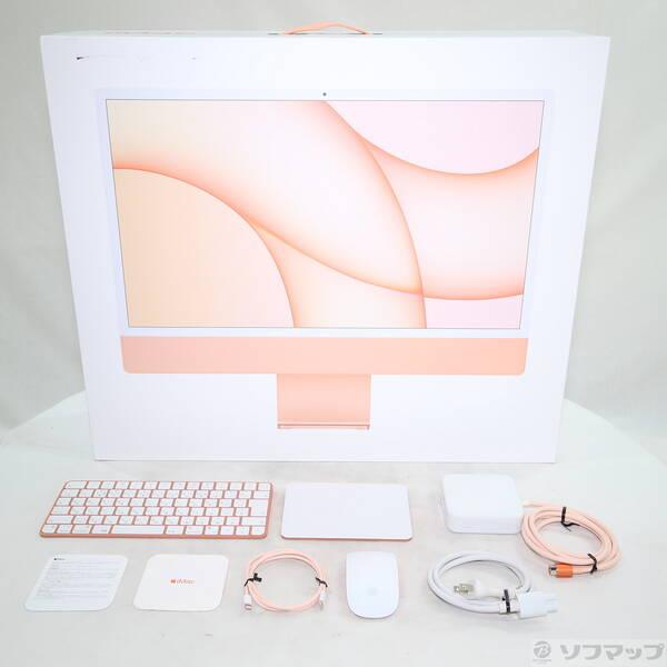 〔中古〕Apple(アップル) iMac 24-inch Mid-2021 Z133 Apple M1 8コアCPU_8コアGPU 8GB SSD1TB オレンジ 〔26.3 Tahoe〕〔377-ud〕 |  | 04