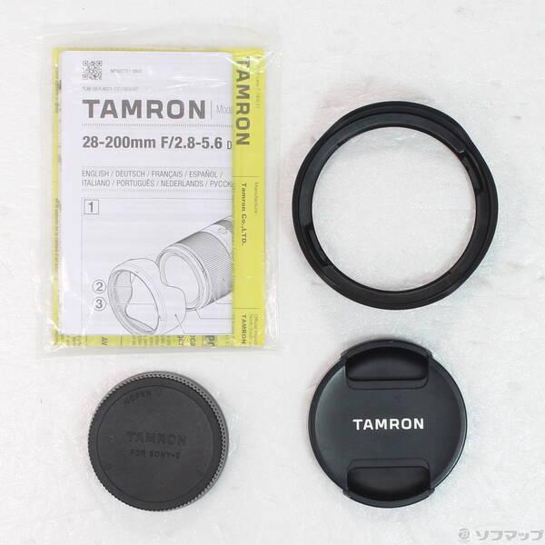 〔中古〕TAMRON(タムロン) 28-200mm F／2.8-5.6 Di III RXD (Model A071)〔198-ud〕 |  | 04