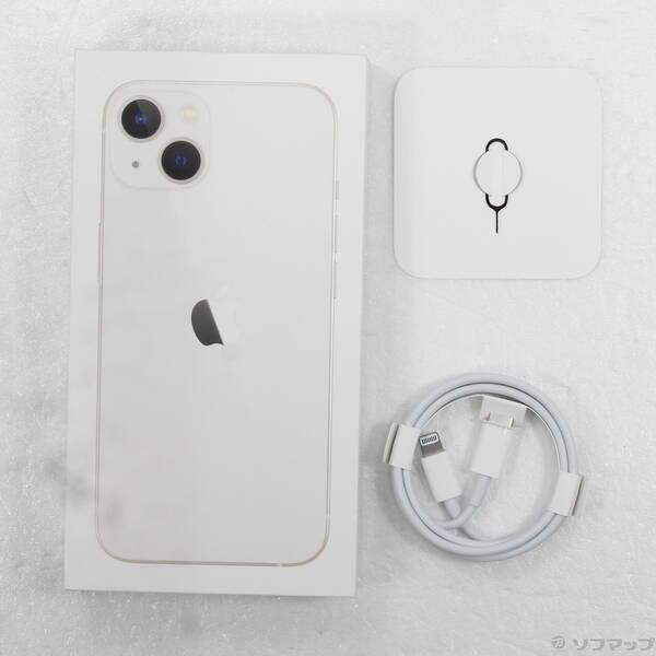 〔中古〕Apple(アップル) iPhone13 256GB スターライト MLNJ3J／A SIMフリー〔276-ud〕 |  | 04
