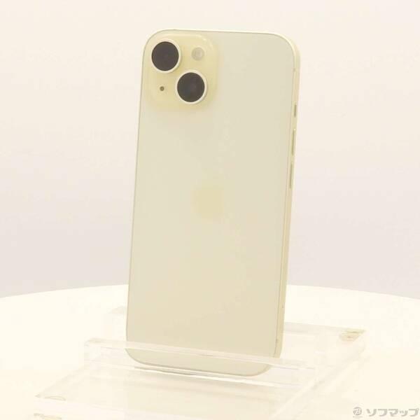 〔中古〕Apple(アップル) iPhone15 128GB イエロー MTMK3J／A SIMフリー〔349-ud〕 | 