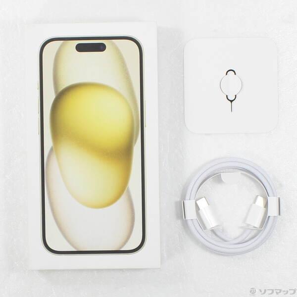 〔中古〕Apple(アップル) iPhone15 128GB イエロー MTMK3J／A SIMフリー〔349-ud〕 |  | 04
