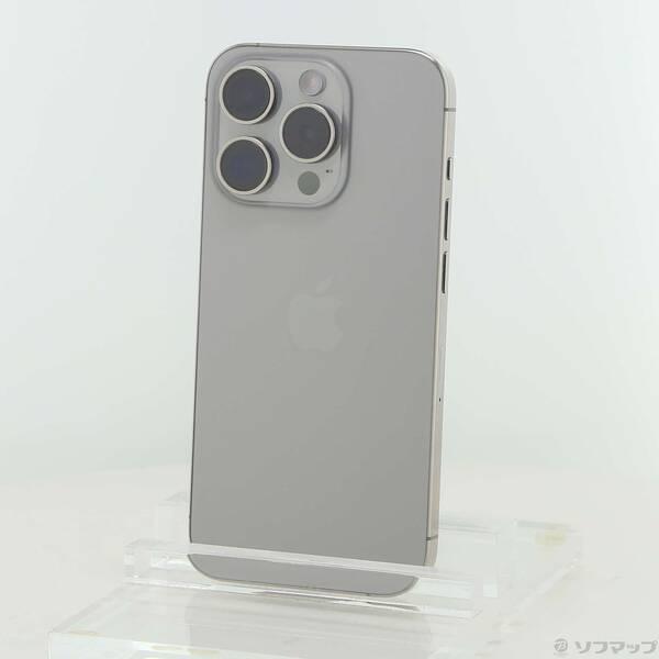 〔中古〕Apple(アップル) iPhone15 Pro 256GB ナチュラルチタニウム MTUF3J／A SIMフリー〔258-ud〕 | 