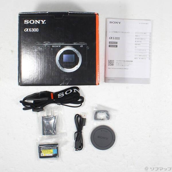 〔中古〕SONY(ソニー) α6300 ボディ ブラック ILCE-6300〔349-ud〕 |  | 05
