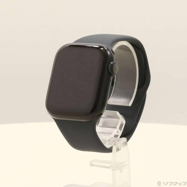 〔中古〕Apple(アップル) Apple Watch Series 9 GPS 41mm ミッドナイトアルミニウムケース ミッドナイトスポーツバンド〔262-ud〕 | 