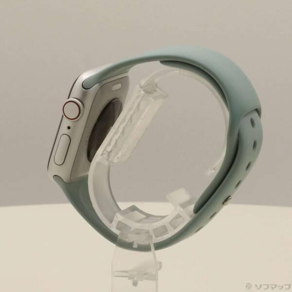 〔中古〕Apple(アップル) Apple Watch SE 第2世代 GPS + Cellular 40mm シルバーアルミニウムケース サキュレントスポーツバンド〔198-ud〕 |  | 01