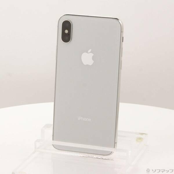 〔中古〕Apple(アップル) iPhoneX 256GB シルバー MQC22J／A SoftBank〔349-ud〕 | 