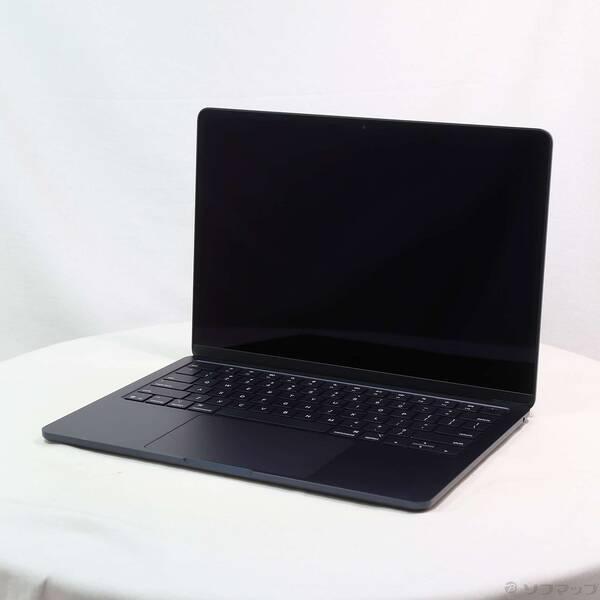 〔中古〕Apple(アップル) MacBook Air 13.6-inch Early-2025 MW133J／A Apple M4 10コアCPU_10コアGPU 16GB SSD512GB ミッドナイト 〔26.3 Tahoe〕〔258-ud〕 | 