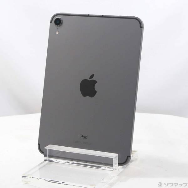 〔中古〕Apple(アップル) iPad mini 第6世代 256GB スペースグレイ MK8F3J／A SIMフリー〔262-ud〕 | 
