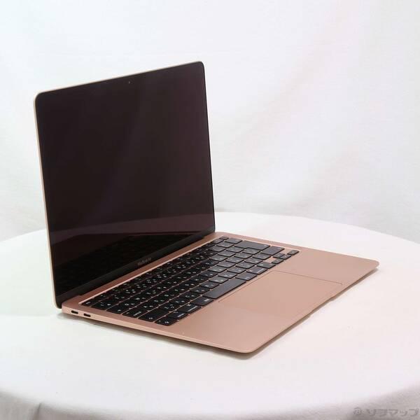 〔中古〕Apple(アップル) MacBook Air 13.3-inch Late-2020 MGND3J／A Apple M1 8コアCPU_7コアGPU 8GB SSD256GB ゴールド 〔26.3 Tahoe〕〔348-ud〕 |  | 03