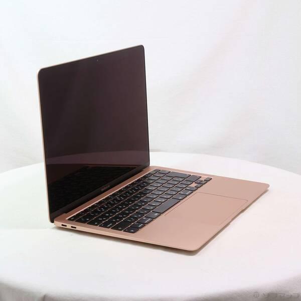〔中古〕Apple(アップル) MacBook Air 13.3-inch Late-2020 MGND3J／A Apple M1 8コアCPU_7コアGPU 8GB SSD512GB ゴールド 〔26.3 Tahoe〕〔377-ud〕 |  | 03