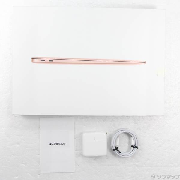 〔中古〕Apple(アップル) MacBook Air 13.3-inch Late-2020 MGND3J／A Apple M1 8コアCPU_7コアGPU 8GB SSD512GB ゴールド 〔26.3 Tahoe〕〔377-ud〕 |  | 04