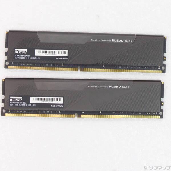 〔中古〕288P DDR4 PC4-25600 DDR4-3200 32GB 16GB×2枚組〔377-ud〕 | 