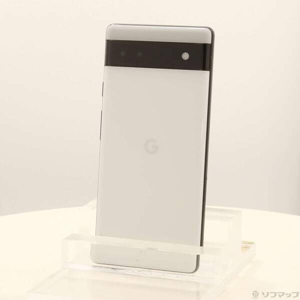 〔中古〕GOOGLE(グーグル) Google Pixel 6a 128GB チョーク GB17L au SIMフリー〔262-ud〕 | 