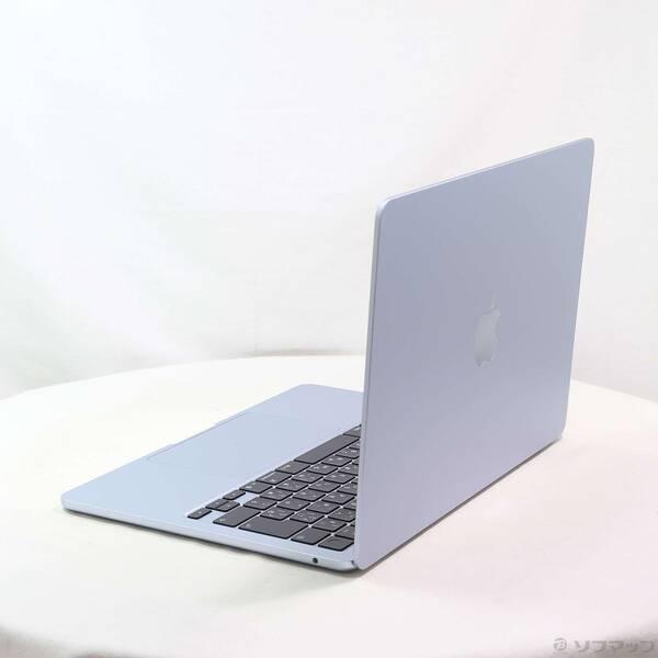 〔中古〕Apple(アップル) MacBook Air 13.6-inch Early-2025 MC6U4J／A Apple M4 10コアCPU_10コアGPU 16GB SSD512GB スカイブルー 〔macOS v26.3.2〕〔258-ud〕 |  | 01