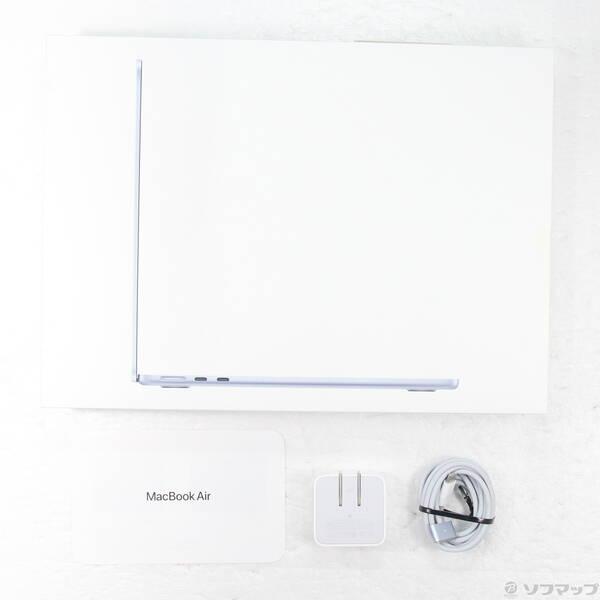 〔中古〕Apple(アップル) MacBook Air 13.6-inch Early-2025 MC6U4J／A Apple M4 10コアCPU_10コアGPU 16GB SSD512GB スカイブルー 〔macOS v26.3.2〕〔258-ud〕 |  | 04