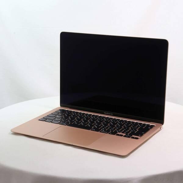 〔中古〕Apple(アップル) MacBook Air 13.3-inch Early-2020 MWTL2J／A Core_i3 1.1GHz 8GB SSD256GB ゴールド 〔10.15 Catalina〕〔276-ud〕 | 