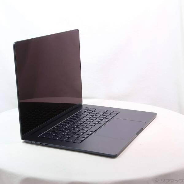 〔中古〕〔展示品〕 MacBook Air 15.3-inch Mid-2023 MQKW3J／A Apple M2 8コアCPU_10コアGPU 8GB SSD256GB ミッドナイト 〔macOS v26.3.2〕〔269-ud〕 |  | 03