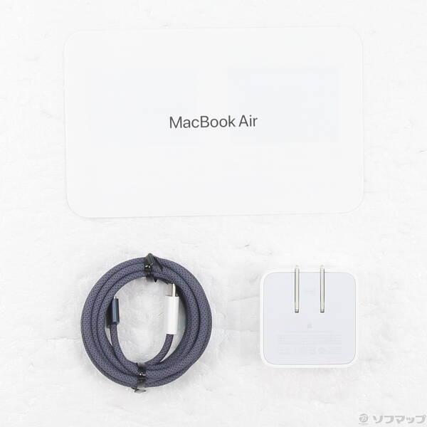 〔中古〕〔展示品〕 MacBook Air 15.3-inch Mid-2023 MQKW3J／A Apple M2 8コアCPU_10コアGPU 8GB SSD256GB ミッドナイト 〔macOS v26.3.2〕〔269-ud〕 |  | 04