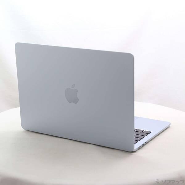 〔中古〕〔展示品〕 MacBook Air 13.6-inch Early-2025 MC6T4J／A Apple M4 10コアCPU_8コアGPU 16GB SSD256GB スカイブルー 〔macOS v26.3.2〕〔258-ud〕 |  | 02