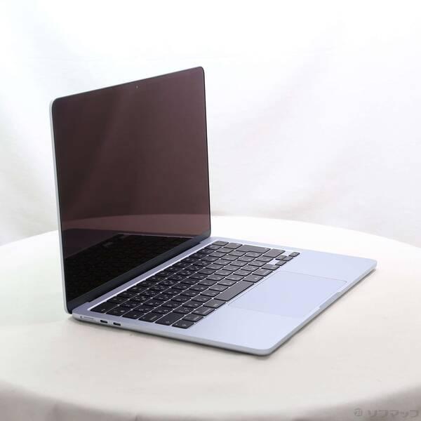 〔中古〕〔展示品〕 MacBook Air 13.6-inch Early-2025 MC6T4J／A Apple M4 10コアCPU_8コアGPU 16GB SSD256GB スカイブルー 〔macOS v26.3.2〕〔377-ud〕 |  | 03
