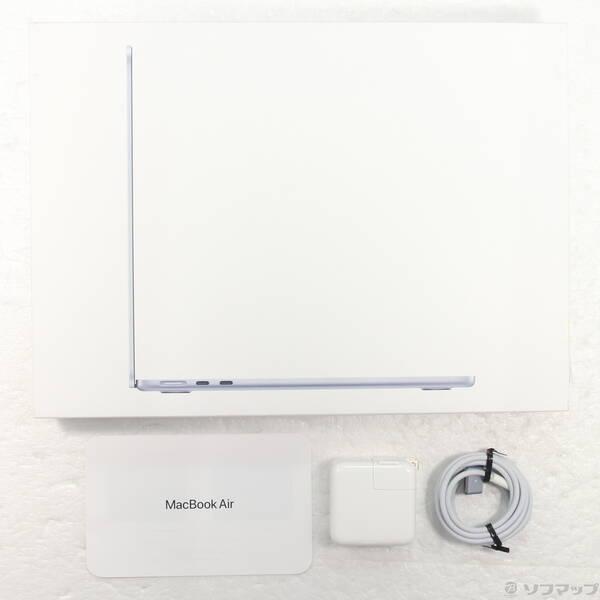 〔中古〕〔展示品〕 MacBook Air 13.6-inch Early-2025 MC6T4J／A Apple M4 10コアCPU_8コアGPU 16GB SSD256GB スカイブルー 〔macOS v26.3.2〕〔377-ud〕 |  | 04