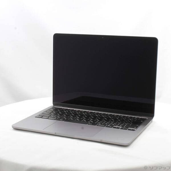 〔中古〕Apple(アップル) MacBook Air 13.6-inch Late-2024 MC8G4J／A Apple M3 8コアCPU_8コアGPU 16GB SSD256GB スペースグレイ 〔macOS v26.3.2〕〔198-ud〕 | 