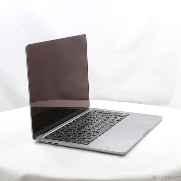 〔中古〕Apple(アップル) MacBook Air 13.6-inch Late-2024 MC8G4J／A Apple M3 8コアCPU_8コアGPU 16GB SSD256GB スペースグレイ 〔macOS v26.3.2〕〔198-ud〕 |  | 03