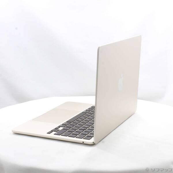 〔中古〕Apple(アップル) MacBook Air 13.6-inch Early-2025 MC6A4J／A Apple M4 10コアCPU_10コアGPU 32GB SSD1TB スターライト 〔macOS v26.3.2〕〔258-ud〕 |  | 01