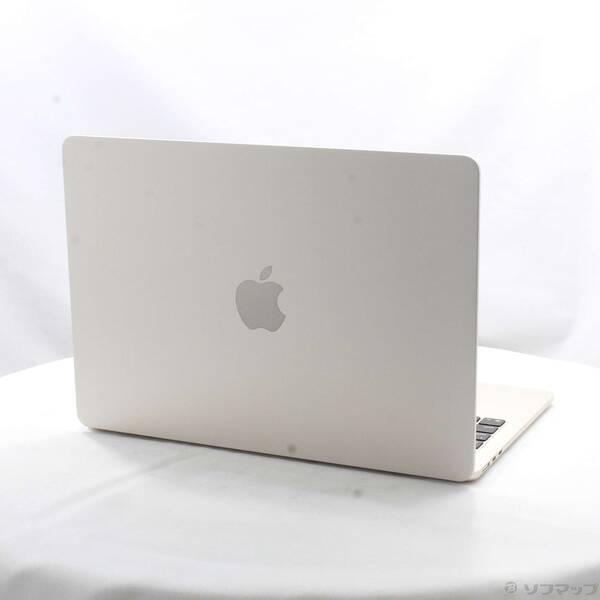 〔中古〕Apple(アップル) MacBook Air 13.6-inch Early-2025 MC6A4J／A Apple M4 10コアCPU_10コアGPU 32GB SSD1TB スターライト 〔macOS v26.3.2〕〔258-ud〕 |  | 02