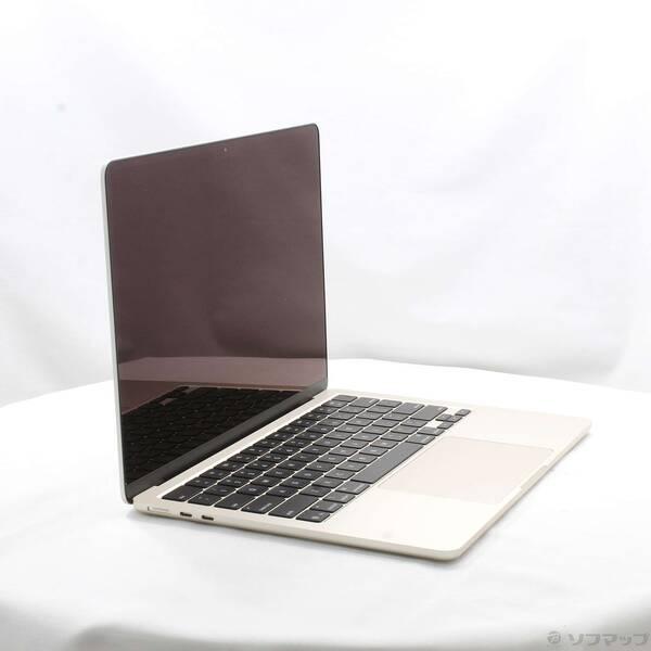 〔中古〕Apple(アップル) MacBook Air 13.6-inch Early-2025 MC6A4J／A Apple M4 10コアCPU_10コアGPU 32GB SSD1TB スターライト 〔macOS v26.3.2〕〔258-ud〕 |  | 03