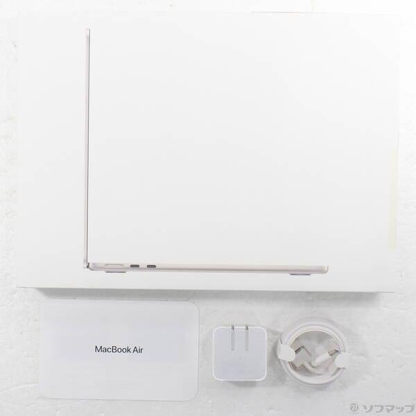 〔中古〕Apple(アップル) MacBook Air 13.6-inch Early-2025 MC6A4J／A Apple M4 10コアCPU_10コアGPU 32GB SSD1TB スターライト 〔macOS v26.3.2〕〔258-ud〕 |  | 04