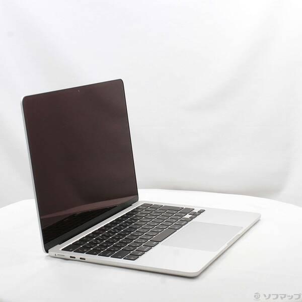 〔中古〕Apple(アップル) MacBook Air 13.6-inch Early-2024 MRXR3J／A Apple M3 8コアCPU_10コアGPU 8GB SSD512GB シルバー 〔26.3 Tahoe〕〔262-ud〕 |  | 03