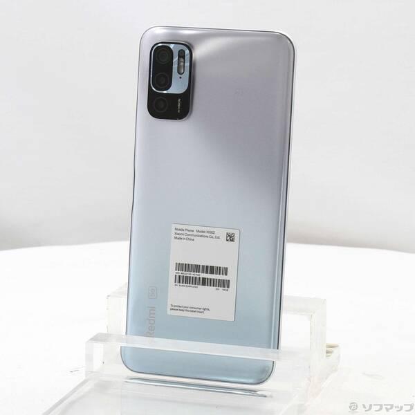 〔中古〕Xiaomi(シャオミ) Redmi Note 10 JE 64GB クロームシルバー XIG02 au SIMフリー〔368-ud〕 | 