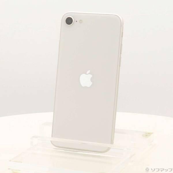 〔中古〕Apple(アップル) iPhone SE 第3世代 64GB スターライト MMYD3J／A SIMフリー〔269-ud〕 | 