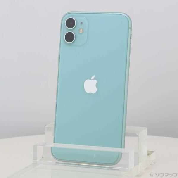 〔中古〕Apple(アップル) iPhone11 64GB グリーン MWLY2J／A SIMフリー〔262-ud〕 | 