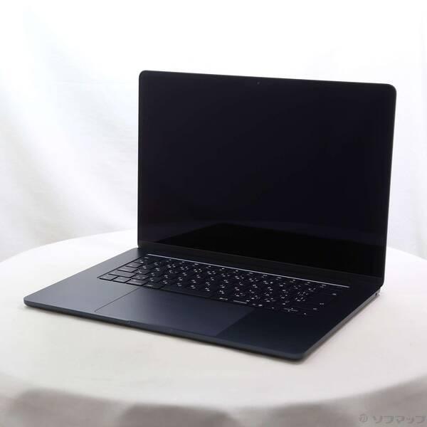 〔中古〕〔展示品〕 MacBook Air 15.3-inch Early-2025 MW1L3J／A Apple M4 10コアCPU_10コアGPU 16GB SSD256GB ミッドナイト 〔macOS v26.3.2〕〔198-ud〕 | 