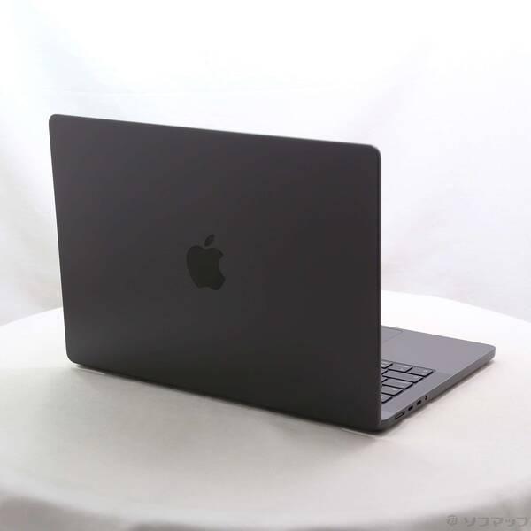 〔中古〕〔展示品〕 MacBook Pro 14.2-inch Late-2025 MDE04J／A Apple M5 10コアCPU_10コアGPU 16GB SSD512GB スペースブラック 〔macOS v26.3.2〕〔258-ud〕 |  | 02