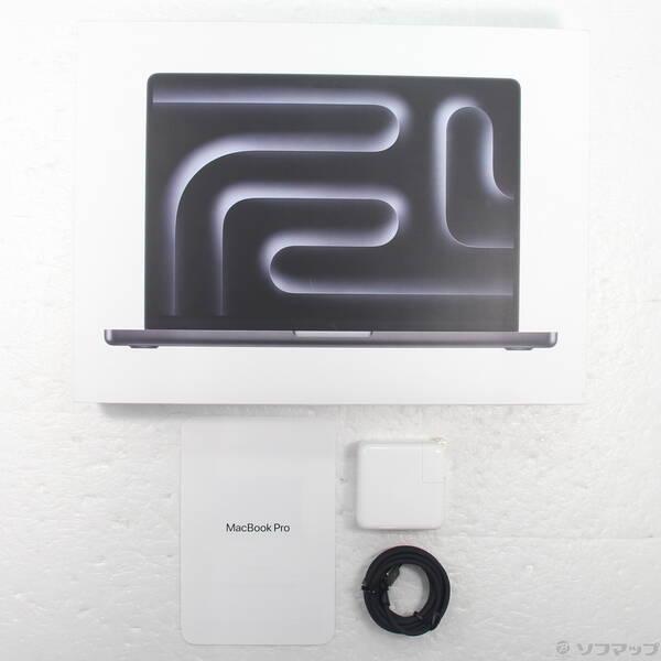 〔中古〕〔展示品〕 MacBook Pro 14.2-inch Late-2025 MDE04J／A Apple M5 10コアCPU_10コアGPU 16GB SSD512GB スペースブラック 〔macOS v26.3.2〕〔258-ud〕 |  | 04