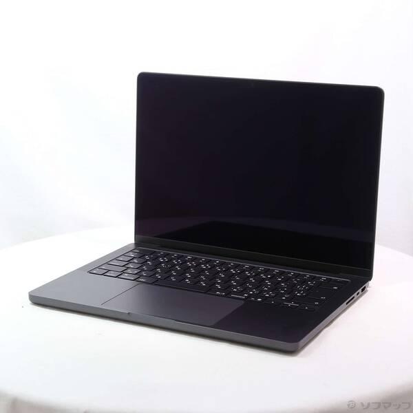 〔中古〕〔展示品〕 MacBook Pro 14.2-inch Late-2025 MDE04J／A Apple M5 10コアCPU_10コアGPU 16GB SSD512GB スペースブラック 〔macOS v26.3.2〕〔258-ud〕 | 