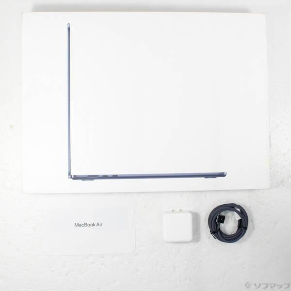〔中古〕〔展示品〕 MacBook Air 15.3-inch Early-2025 MW1L3J／A Apple M4 10コアCPU_10コアGPU 16GB SSD256GB ミッドナイト 〔macOS v26.3.2〕〔258-ud〕 |  | 04