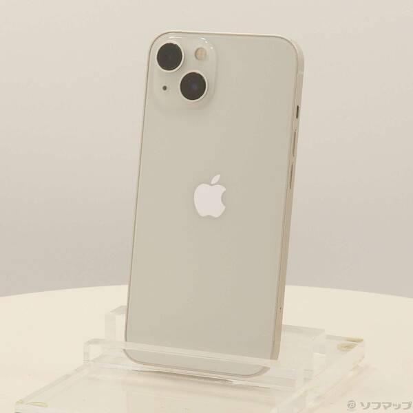 〔中古〕Apple(アップル) iPhone13 128GB スターライト MLND3J／A SIMフリー〔262-ud〕 | 