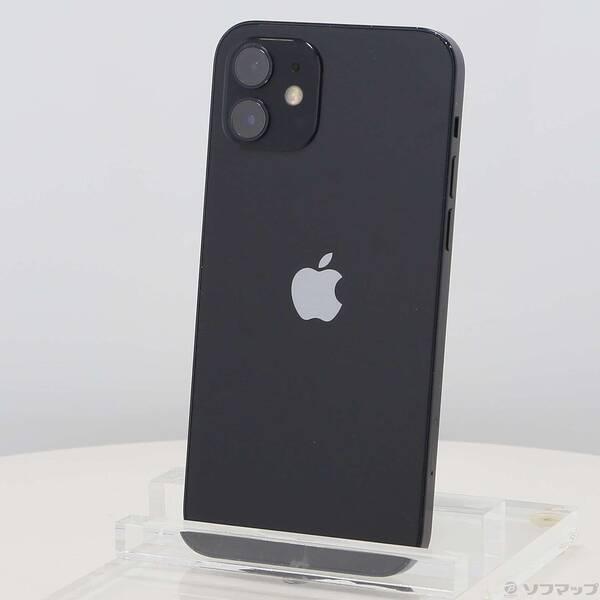 〔中古〕Apple(アップル) iPhone12 64GB ブラック MGHN3J／A SIMフリー〔198-ud〕 | 