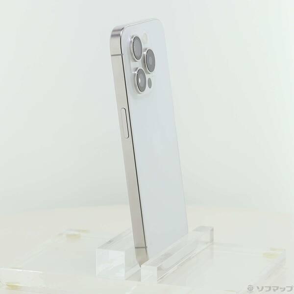 〔中古〕Apple(アップル) iPhone15 Pro 256GB ホワイトチタニウム MTUD3J／A SIMフリー〔258-ud〕 |  | 03
